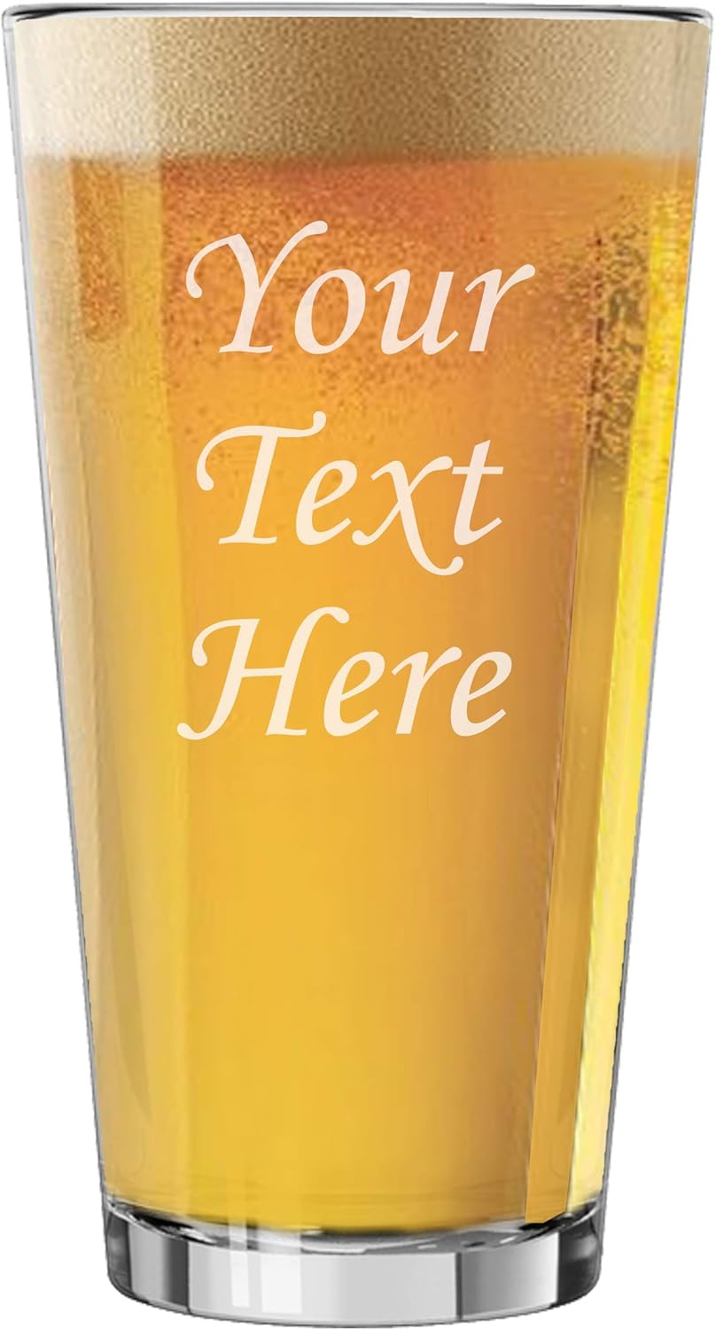 Personalized 16oz Engraved Beer Mug for Special Occasions