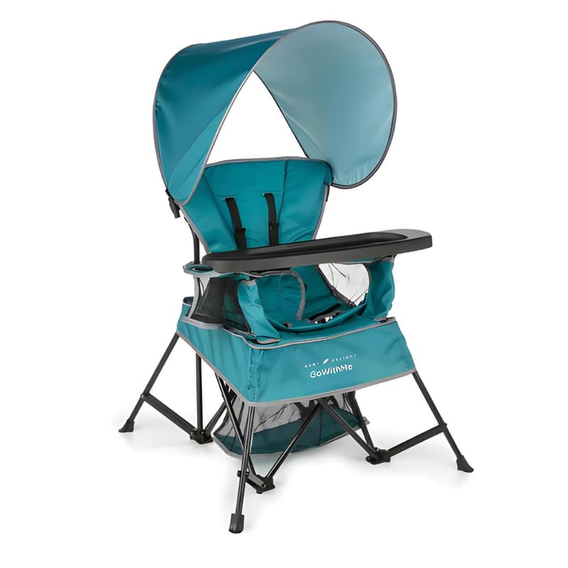 Venture Portable Baby Chair with Sun Canopy - Teal