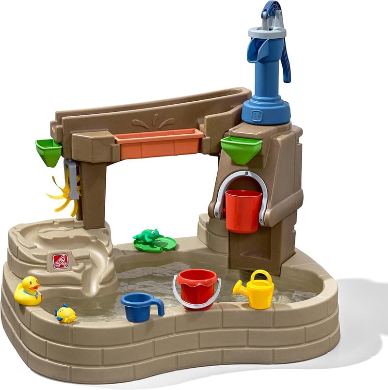 Kids Water Table with 10 Accessories for Summer Play