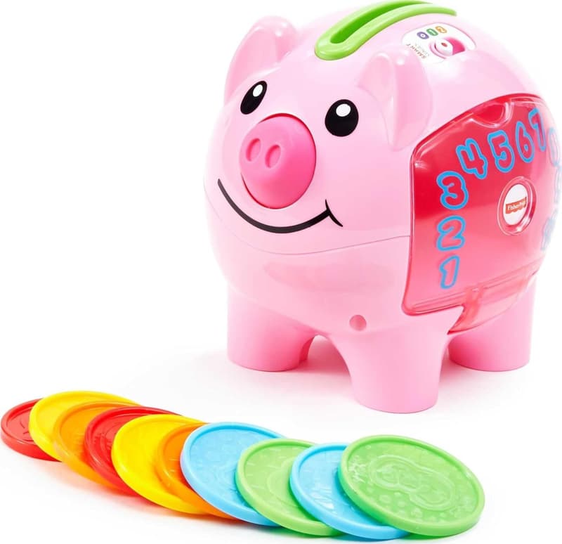 Fisher-Price Smart Stages Piggy Bank Toy for Babies 6+ Months