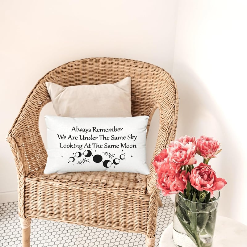 Long Distance Relationship Reversible Pillow Case - 