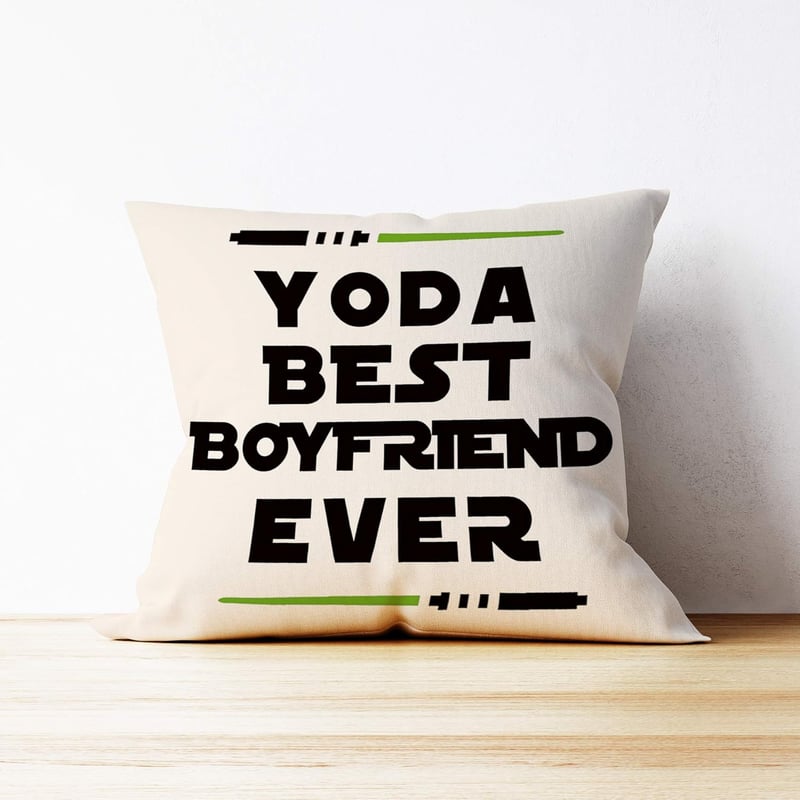 Funny Boyfriend Throw Pillow Case - 18