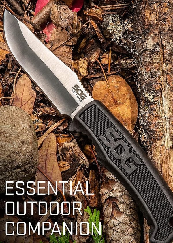 Tactical 4-Inch Fixed Blade Survival Knife with Sheath