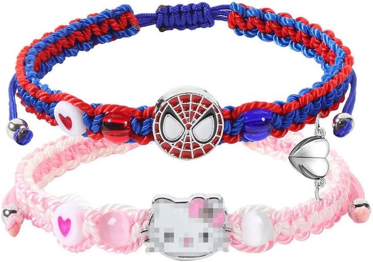 Matching Heart Friendship Bracelet for Couples & Best Friends