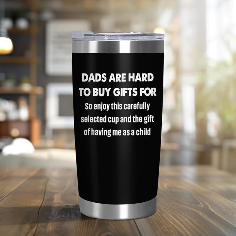 Father's Day 20 oz Stainless Steel Insulated Tumbler