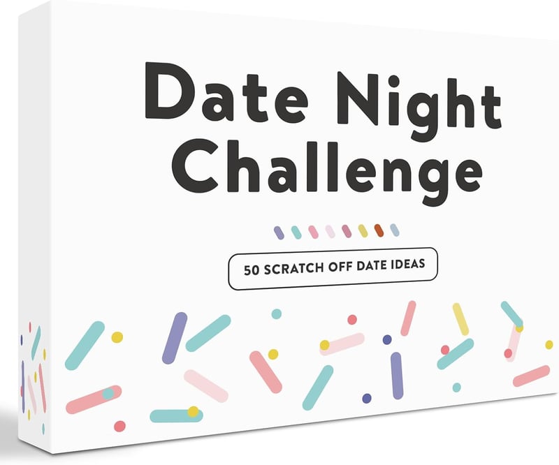 Romantic Scratch-Off Date Night Ideas for Couples - Gift Set