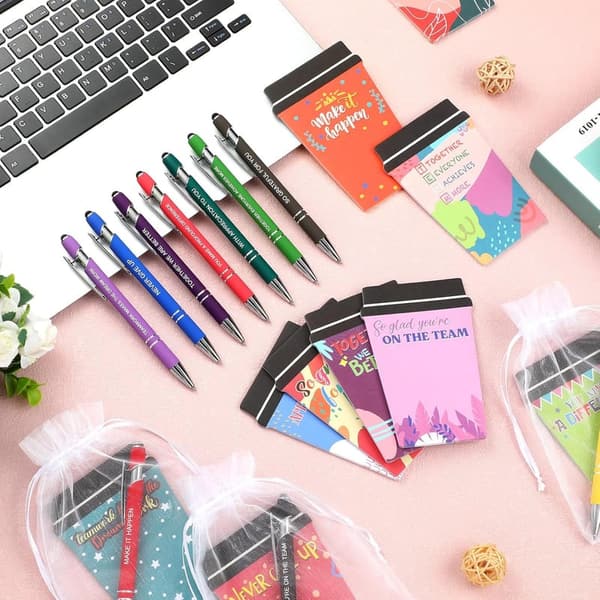 Nurse Appreciation Week Notepads Set with Pens and Bags