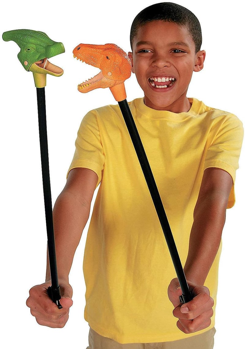 Dinosaur Grabber Toys Bulk Set of 12 for Kids' Parties