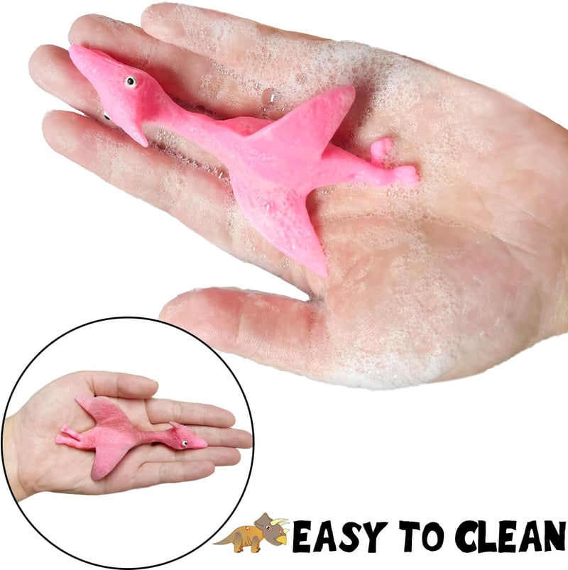 Dinosaur Finger Toys - 12pcs Party Favors for Kids