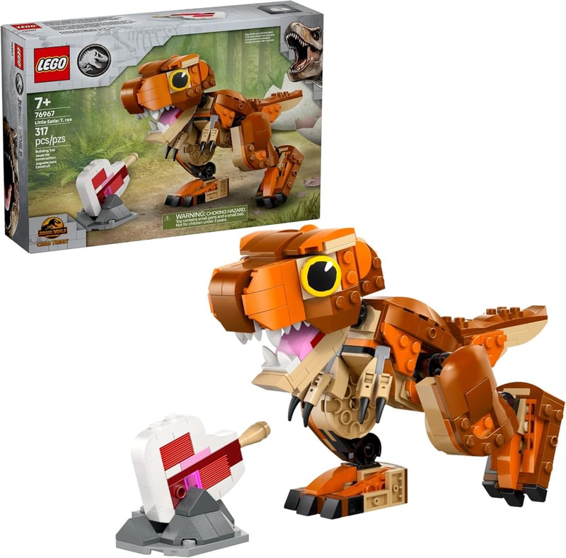 LEGO Jurassic World T. Rex Building Toy for Ages 7+
