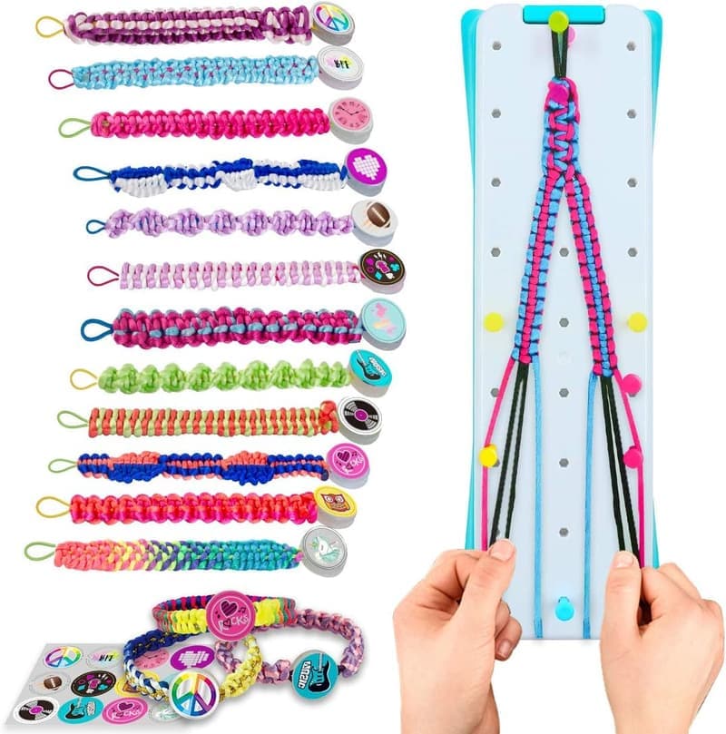 Girls' Friendship Bracelet Making Kit - Arts & Crafts Gift