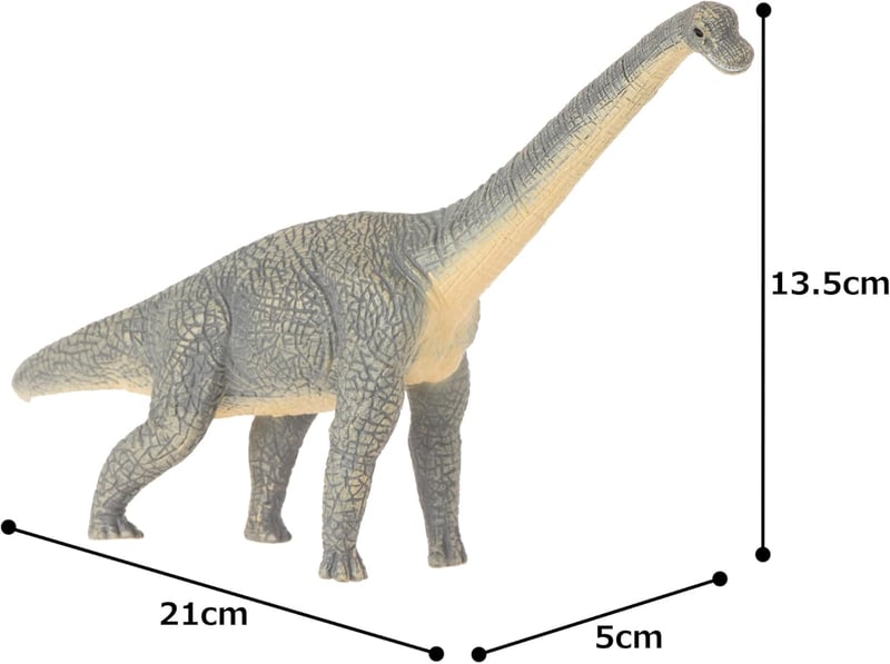 Realistic Hand-Painted Brachiosaurus Dinosaur Toy Replica