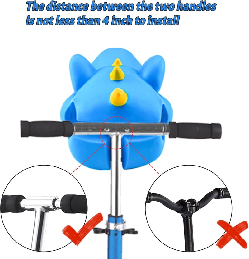 Unicorn Dinosaur Scooter Accessories Set for Kids