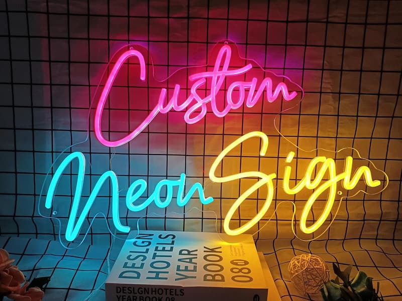 Personalized Neon Sign for Girl's Birthday or Any Occasion