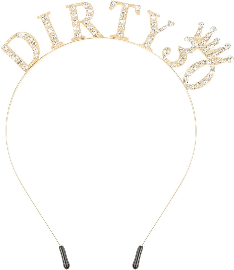 30th Birthday Decorations: Queen Tiara Headband for Her