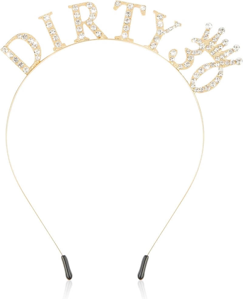 Gold Birthday Crown and Tiara Headbands for Women