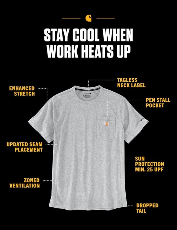 Carhartt Men's Midweight Pocket T-Shirt