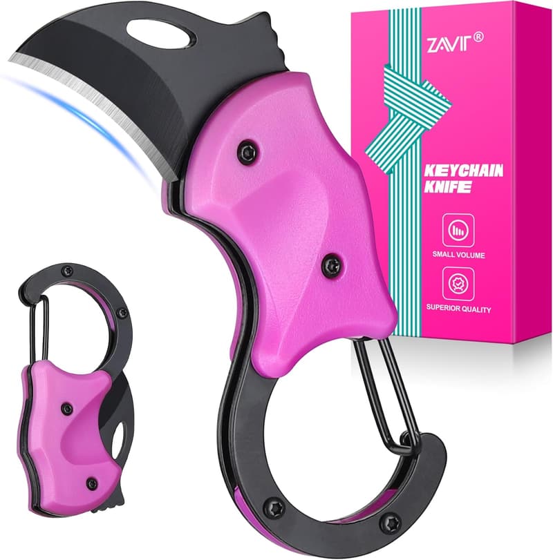 Mother's Day Keychain with Box Cutter for Women