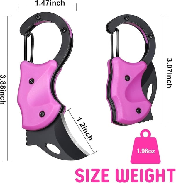 Mother's Day Keychain with Box Cutter for Women