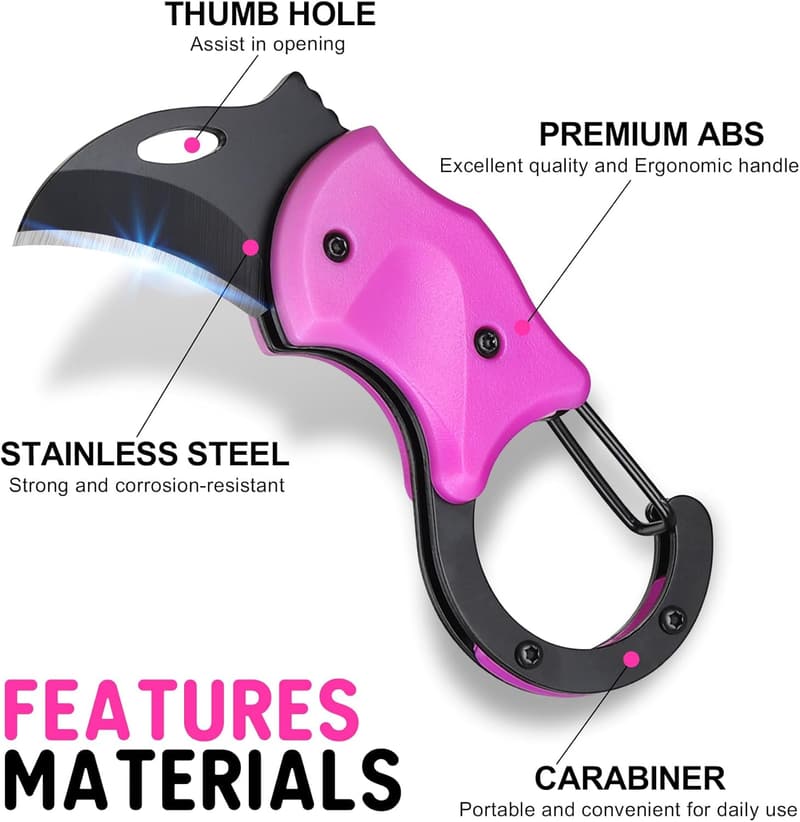 Mother's Day Keychain with Box Cutter for Women