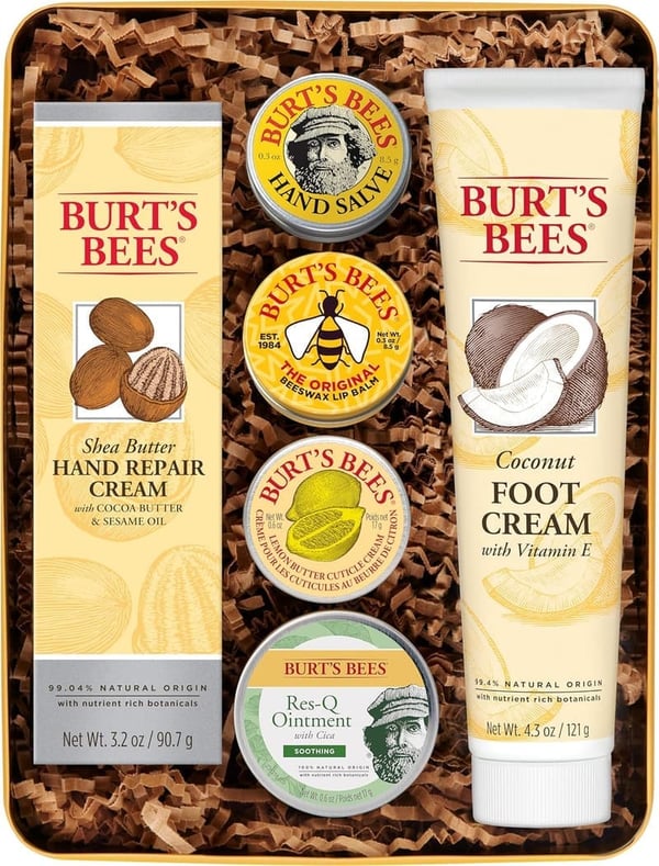 Burt's Bees Classics Gift Set with Cuticle Cream and Salves