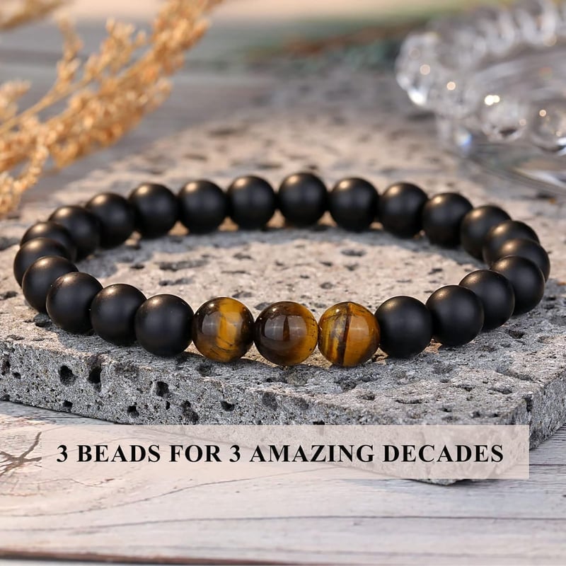 Men's Elastic Rope Bracelet - Perfect Birthday Gift for Him