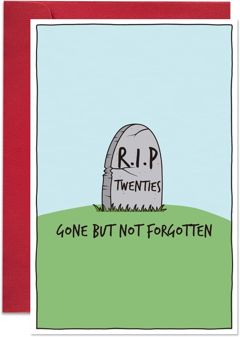 30th Birthday Card for Him/Her - Sarcastic Humor
