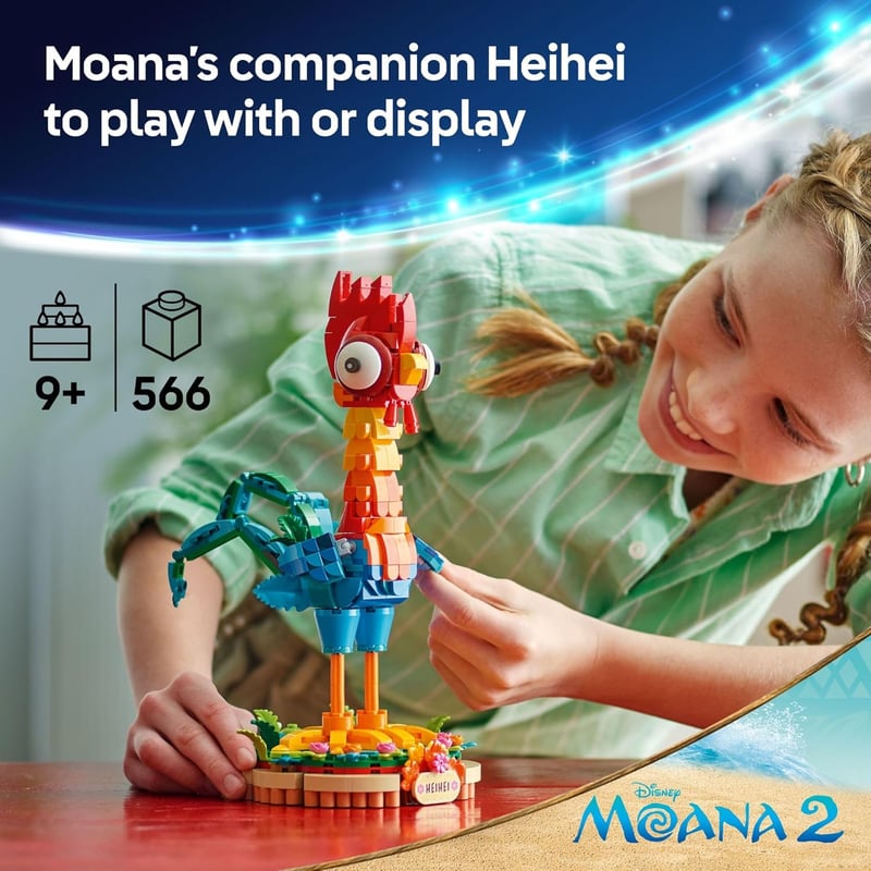 LEGO Disney Moana Heihei Building Toy for Kids 9+