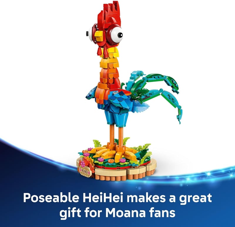 LEGO Disney Moana Heihei Building Toy for Kids 9+