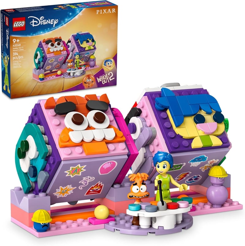 Disney Inside Out Mood Cubes LEGO Building Kit for Kids