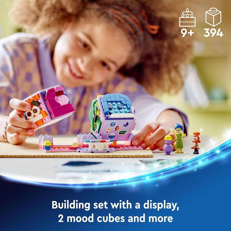 Disney Inside Out Mood Cubes LEGO Building Kit for Kids