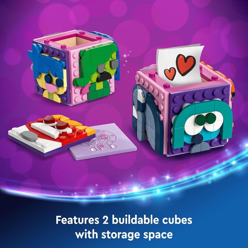Disney Inside Out Mood Cubes LEGO Building Kit for Kids