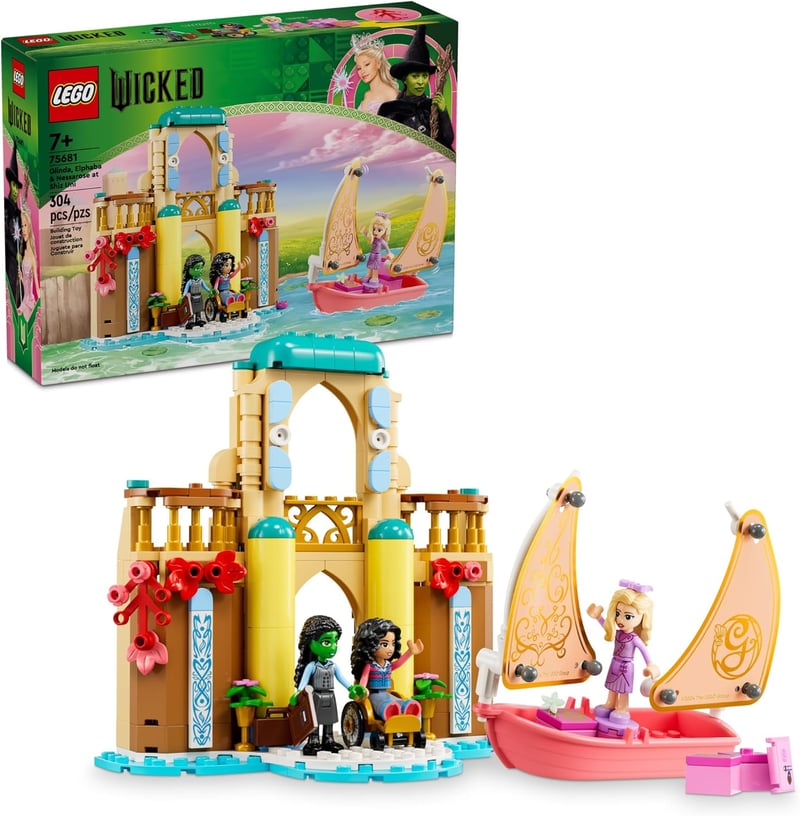 Easter LEGO Building Set: Wicked Glinda, Elphaba & Nessarose