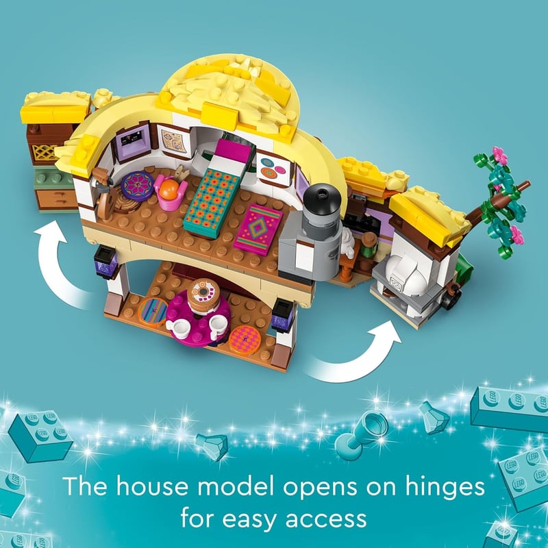 LEGO Disney Wish Asha’s Cottage Building Set for Kids 7+