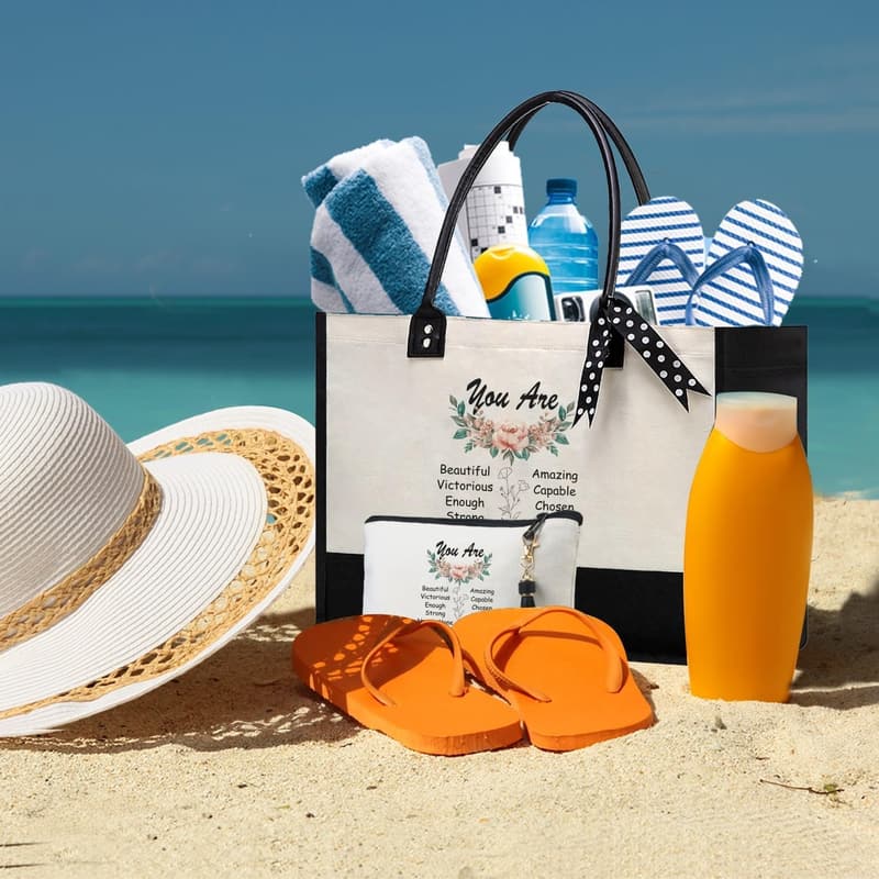 Personalized Embroidered Tote Bag for Women