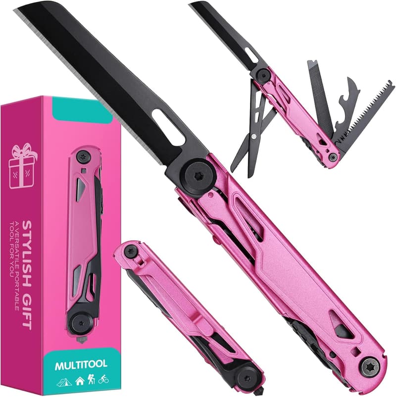 Pink Self Defense Pocket Knife for Women - Mother's Day Gift