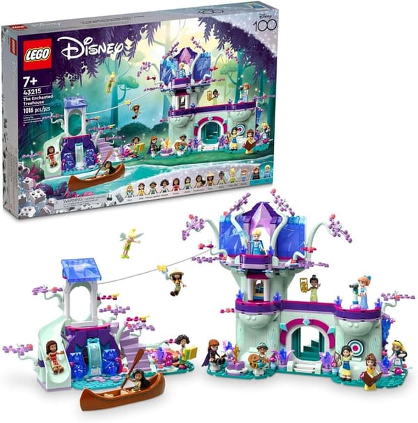 Disney Princess Enchanted Treehouse with 13 Mini-Dolls, Ages 7+