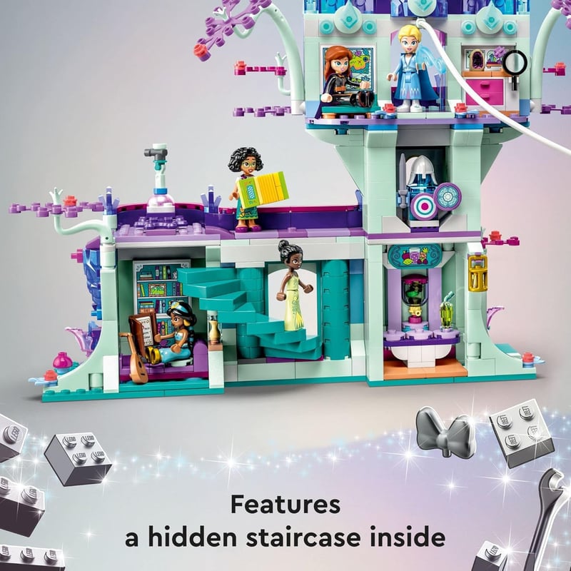 Disney Princess Enchanted Treehouse with 13 Mini-Dolls, Ages 7+