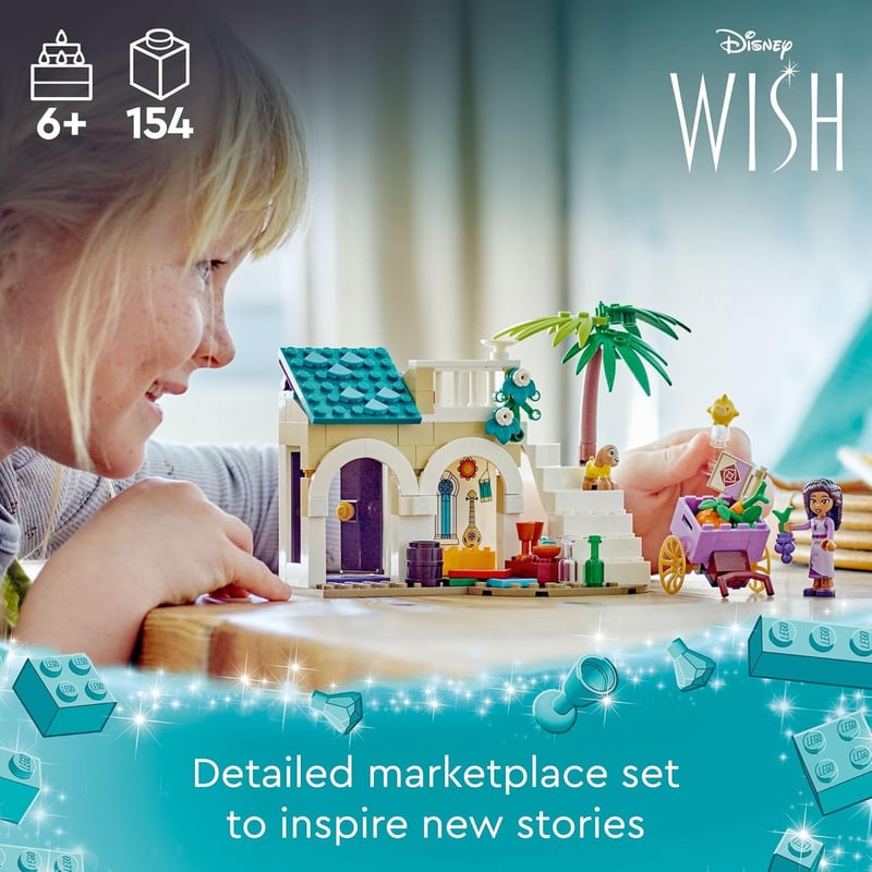 LEGO Disney Wish Asha Building Toy Set for Ages 6+