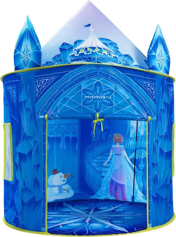Frozen Princess Play Tent for Girls - Large Indoor/Outdoor Imaginative Playhouse