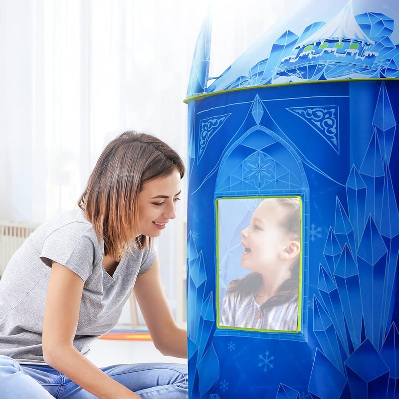 Frozen Princess Play Tent for Girls - Large Indoor/Outdoor Imaginative Playhouse