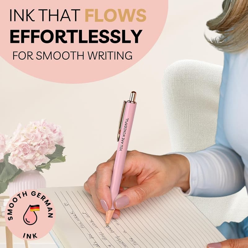Inspirational Pen Set for Women - Motivational Office Gifts