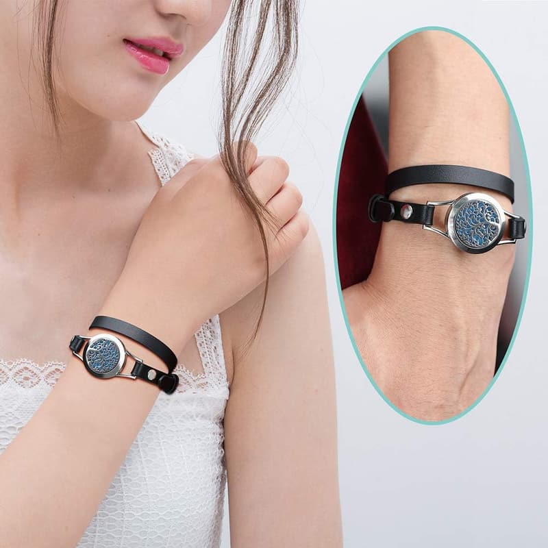 Aromatherapy Essential Oil Diffuser Bracelet Gift Set for Women