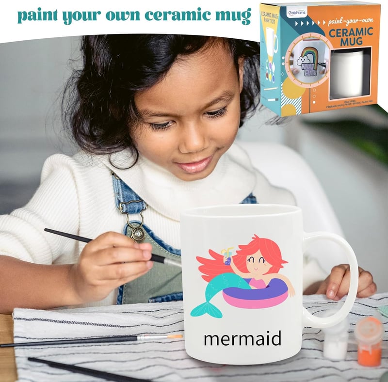 Valentine's Day Paint Your Own Mug Kit for Adults