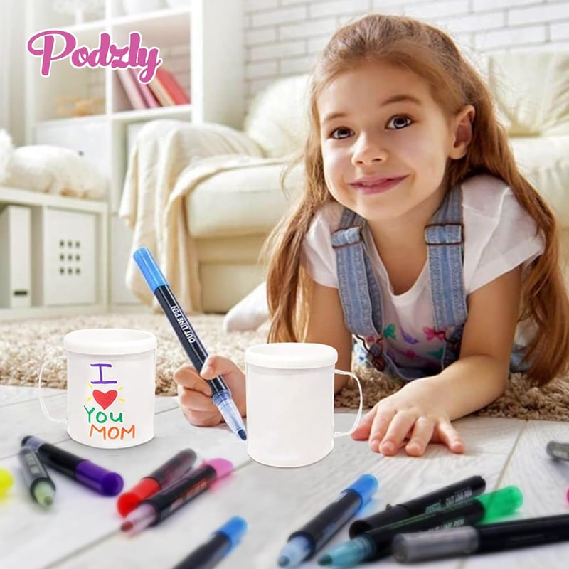 Personalized Coffee Mugs - Custom White Reusable Cups for Dad
