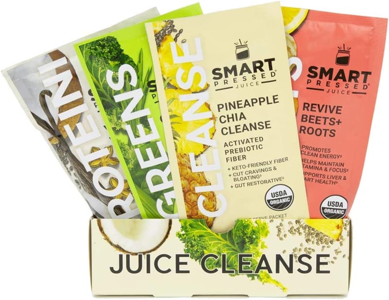 1-Day Organic Juice Cleanse & Vegan Protein Detox Program