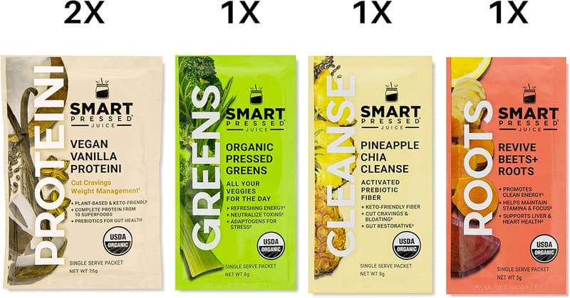 1-Day Organic Juice Cleanse & Vegan Protein Detox Program