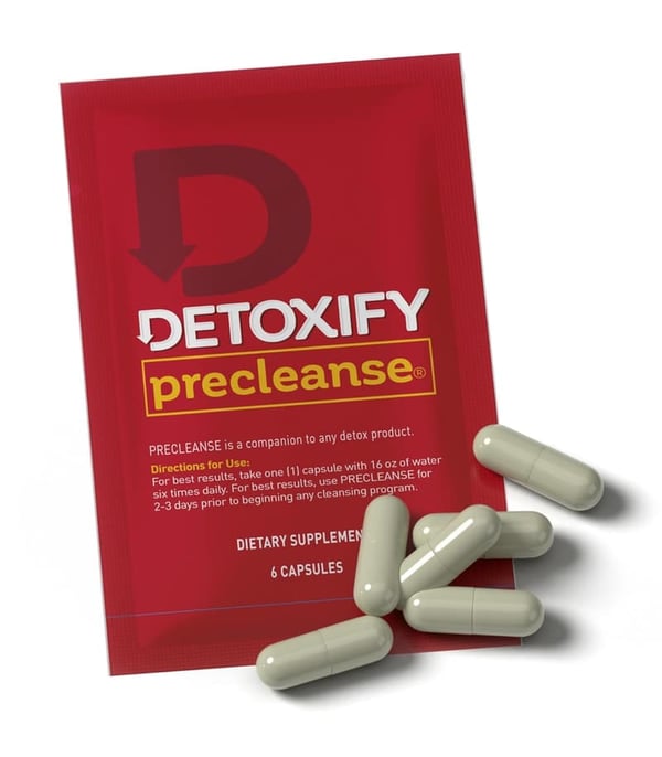 One-Day Detox Capsules with Milk Thistle & Dandelion