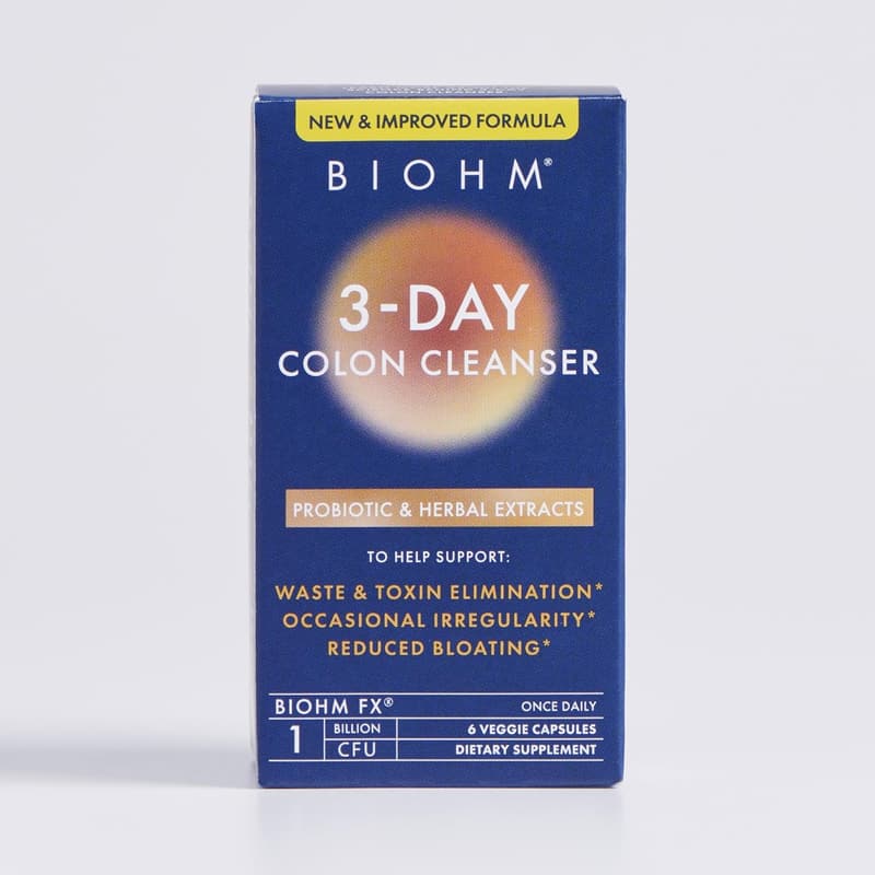 3-Day Colon Cleanse Detox with Probiotics & Herbal Extracts