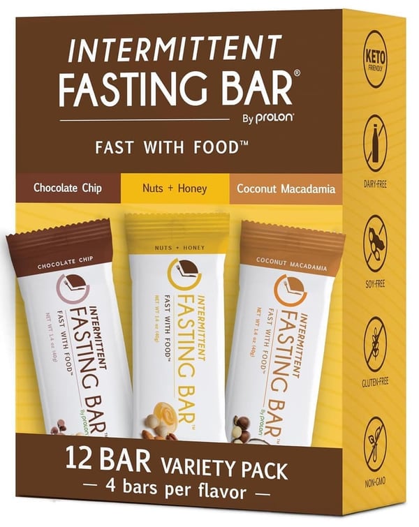 Keto Protein Bars Variety Pack | Gluten & Dairy Free | 12 Ct